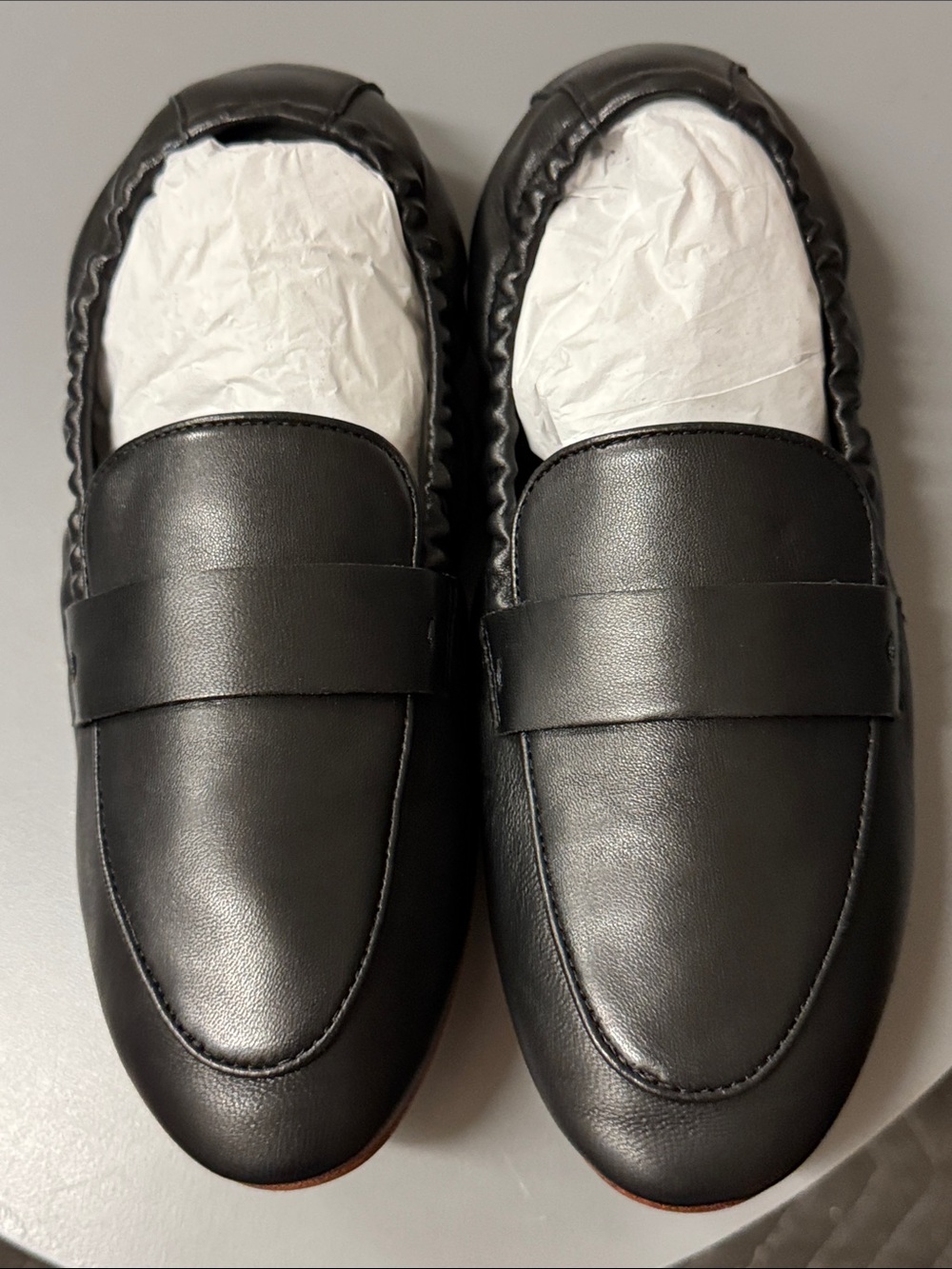 Women’s Quince Italian Leather Soft Loafer/Black Size 7 - Picture 10 of 10